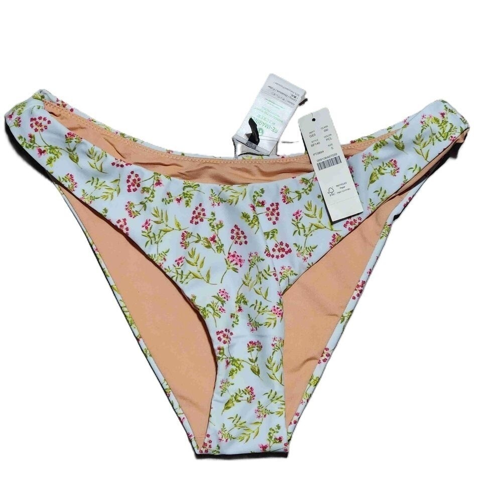 J Crew Floral Bikini Bottom Small NWT